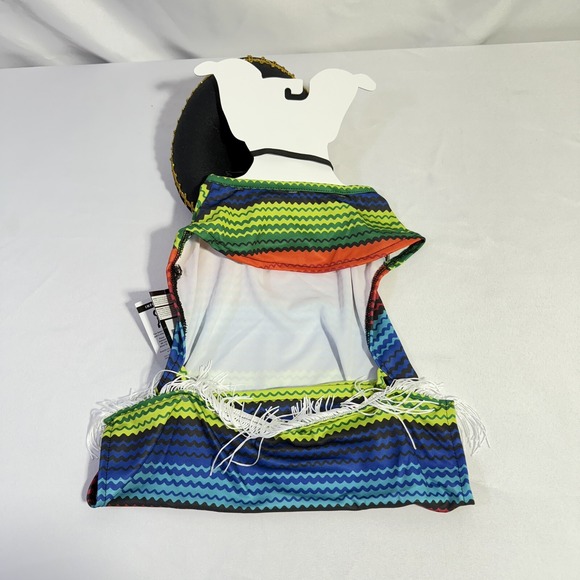 NWT Party Dog Mexican Sombero Poncho‎ Halloween Costume L/XL - Picture 5 of 6